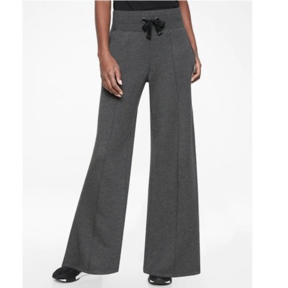 NWT ATHLETA Sierra Wide Leg sweat Pants small